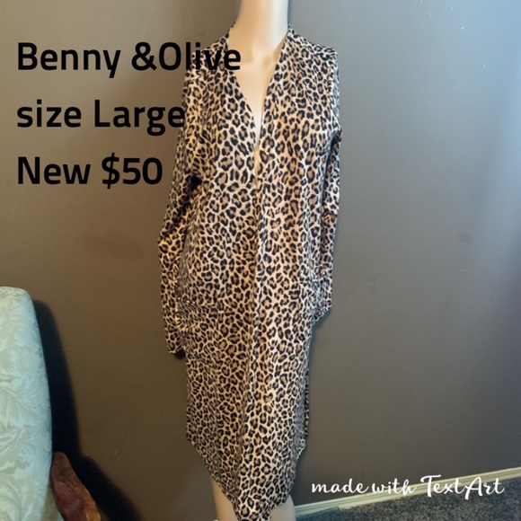 Leopard Kimono - Picture 1 of 1